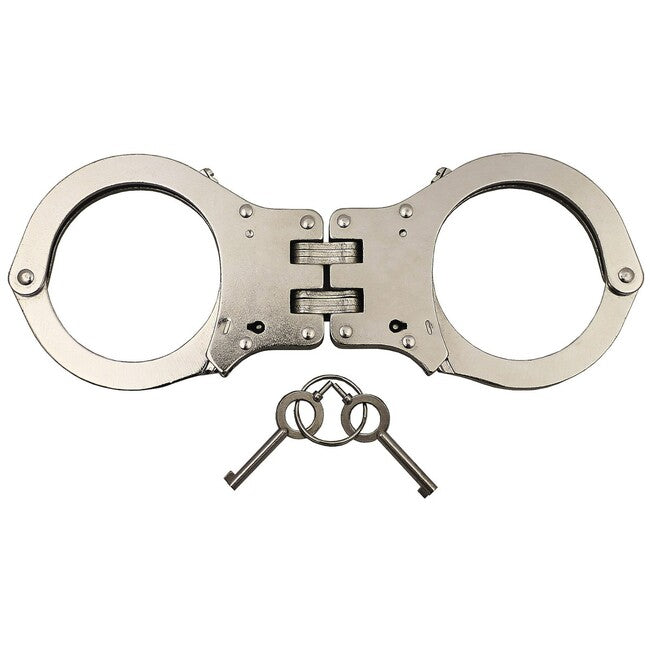 MFH Cătușe de poliție cu agățătoare execuție rigidă cu două chei