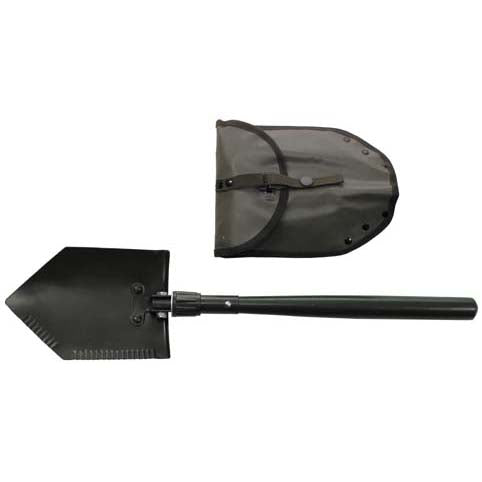 MFH lopată de câmp cu mâner din lemn, oliv, 62cm