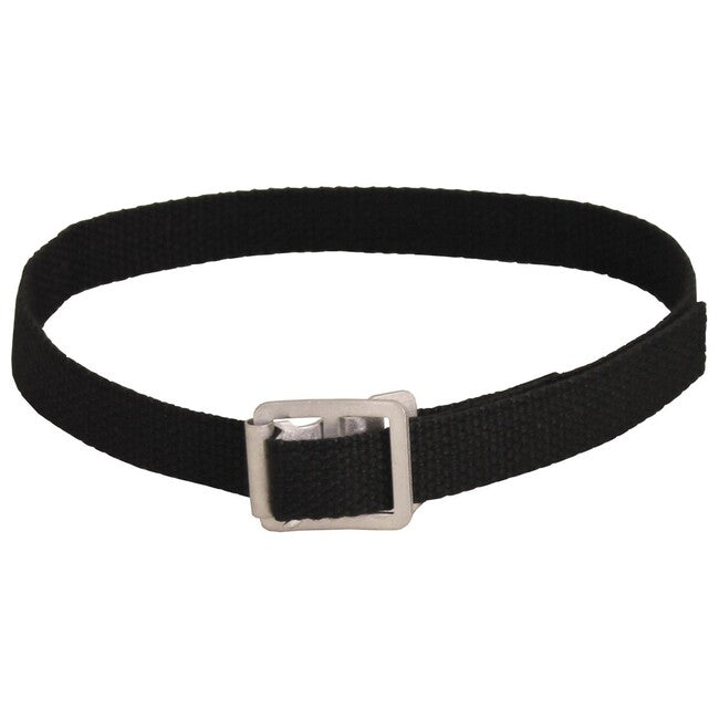 MFH Pack Strap chingă cu cataramă, neagră, aprox. 130 cm