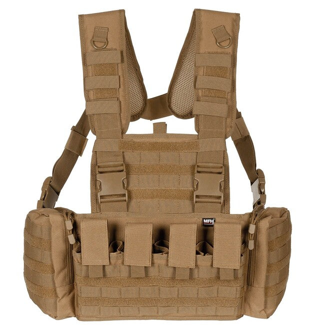 MFH Professional Mission Chest Rig vestă tactică, coyote tan