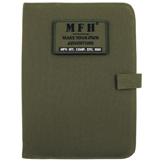 MFH husă cu caiet A5, OD green