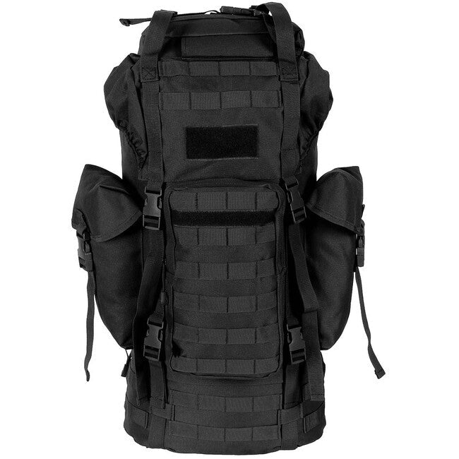 MFH rucsac MOLLE 65L, tijă de aluminiu, negru