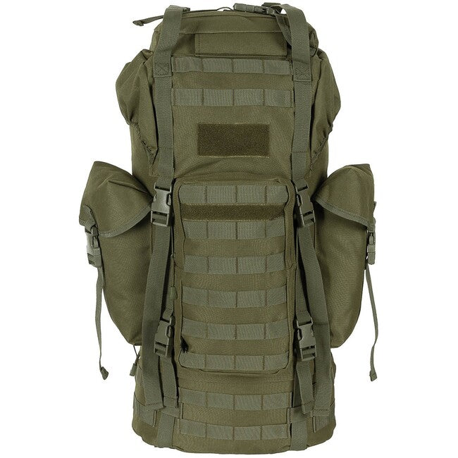MFH rucsac MOLLE 65L cu tijă de aluminiu, OD green