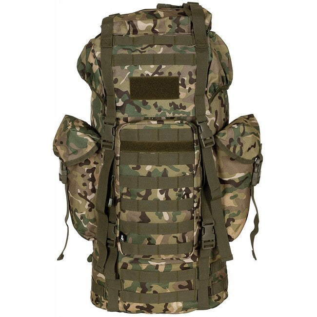 MFH rucsac MOLLE 65L, tijă de aluminiu, op.-camo