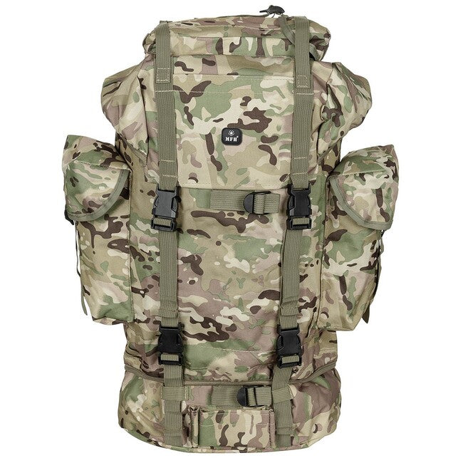 MFH rucsac MOLLE 65L, tijă de aluminiu, op.-camo