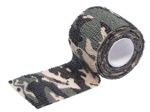 MFH bandă de camuflaj autoadezivă, Woodland