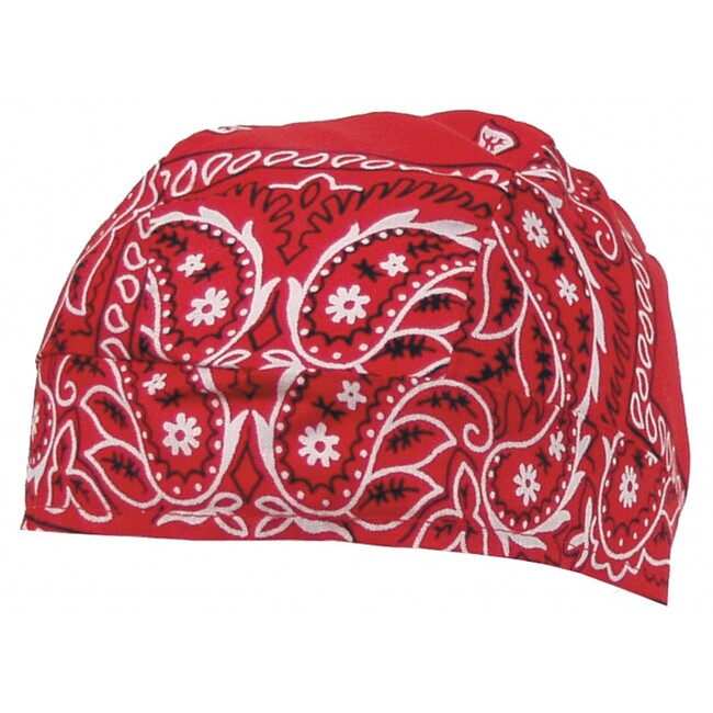 MFH bandană pe cap, roșie pastel
