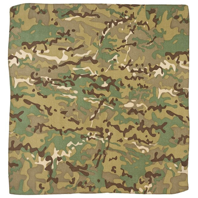 MFH bandană operation-camo bumbac, aprox. 55 x 55 cm