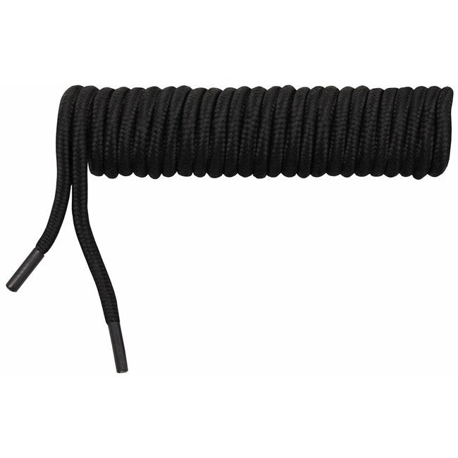 MFH șireturi pentru pantofi, negre, aprox. 180 cm