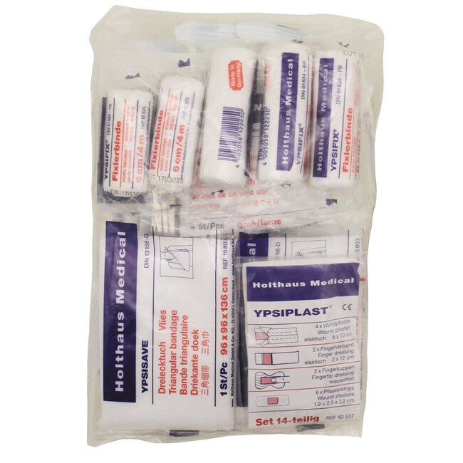 HOLTHAUS DIN 13164 set de reîncărcare pentru prim ajutor, 43 piese