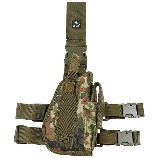 MFH toc pentru pistol pe coapsă dreapta, BW camo