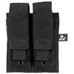 MFH geantă MOLLE dublă, neagră