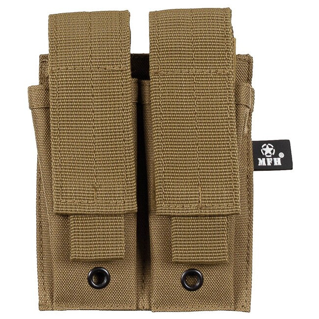 MFH geantă MOLLE dublă, coyote tan
