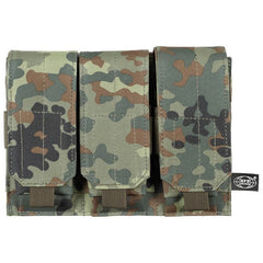 MFH husă triple MOLLE, BW camo