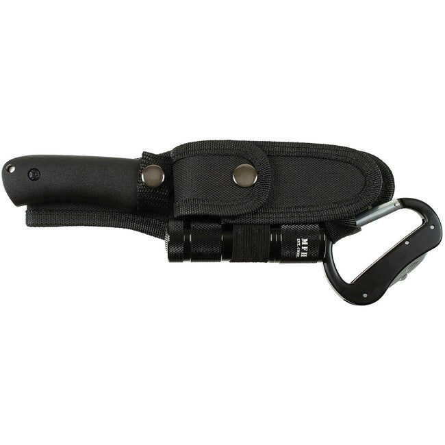 MFH set cuțite cu teacă, negru, mâner din plastic