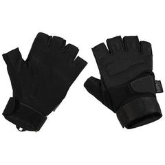 MFH Tactical mănuși fără degete 1/2, negre