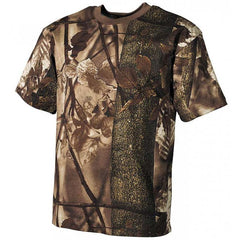 MFH tricou real tree model hunter-braun 170g/m2