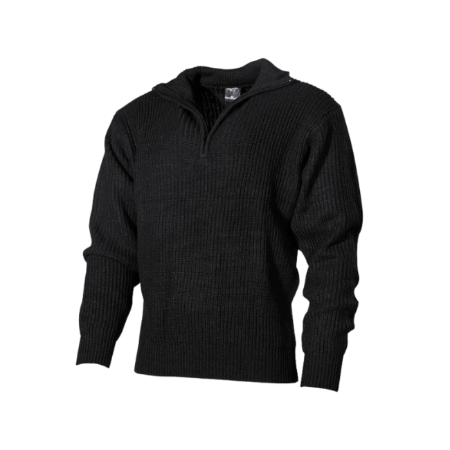 MFH pulover islandez troyer, negru