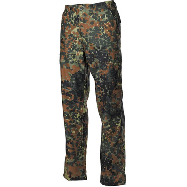 MFH US BDU pantaloni pentru bărbați, flecktarn