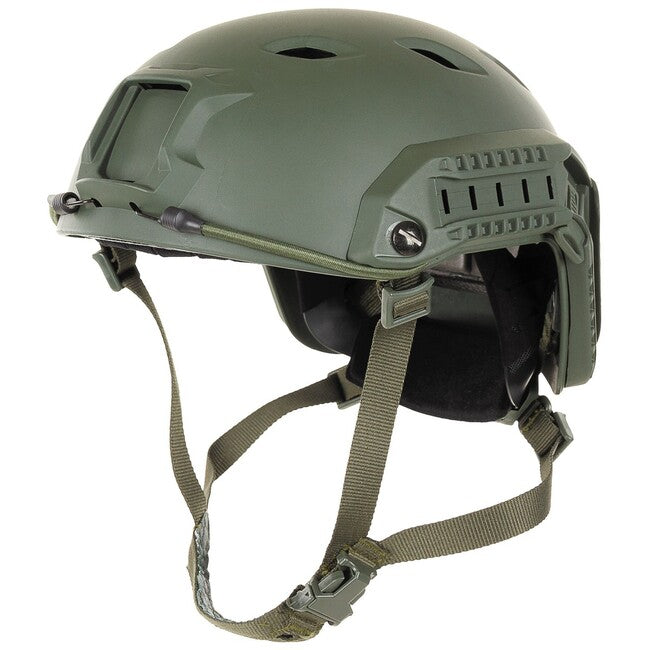 MFH FAST-paratroopers cască ABS-plastic US, OD green