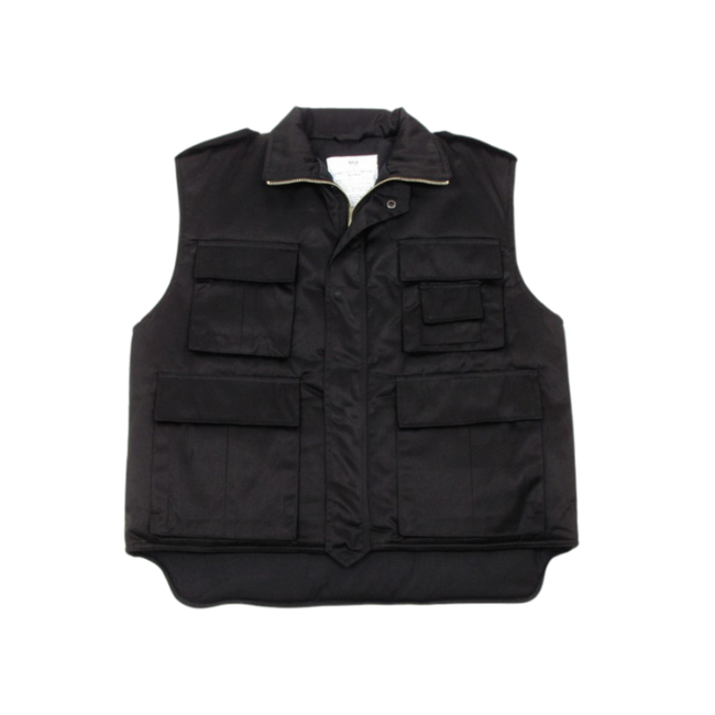 MFH US Ranger vestă căptușită, neagră