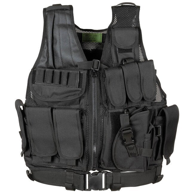MFH USMC vestă cu centură, neagră