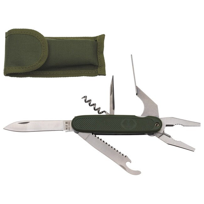 MFH briceag cu clești BW style, OD green