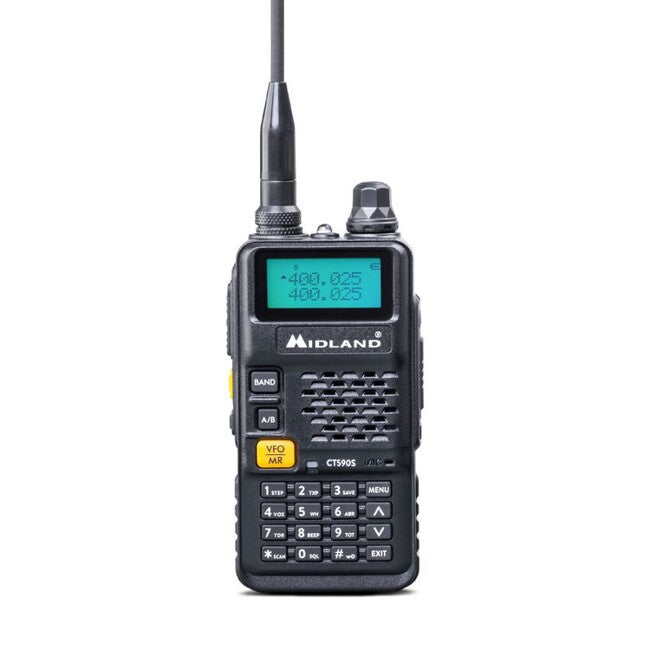 Midland CT590 S walkie-talkie amator portabil, negru