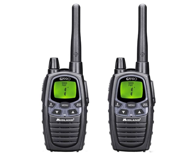 Midland G7 PRO PMR stație radio, negru, 2 buc