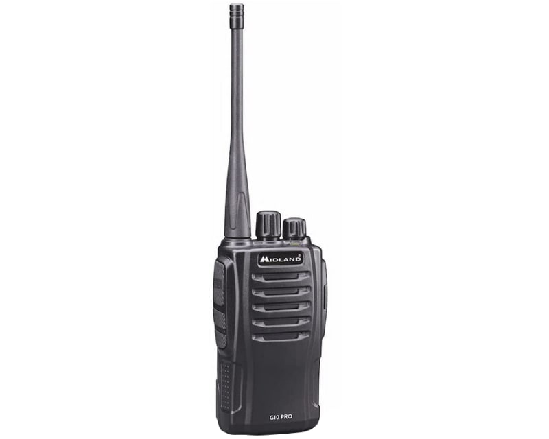 Midland G10 walkie-talkie PMR, neagră