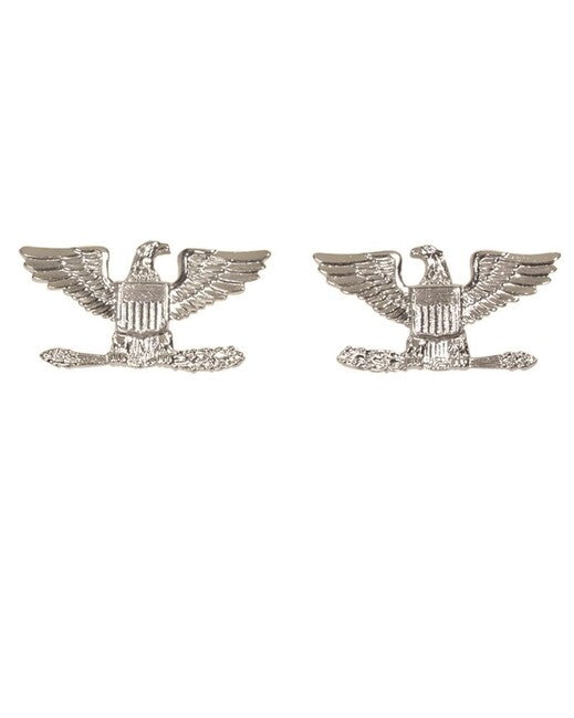 Mil-Tec insignă de grad colonel american argintiu