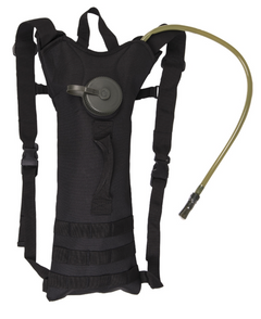 Mil-Tec rucsac de hidratare 3l cu curele, negru