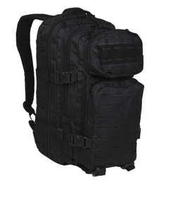 Mil-Tec US Assault Small rucsac Laser Cut, negru, 20L