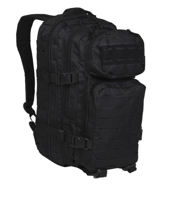 Mil-Tec US Assault Small rucsac Laser Cut, negru, 20L