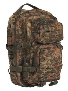 Mil-Tec US Assault Large rucsac Laser Cut, flecktarn, 36L