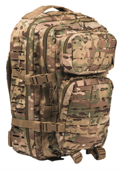 Mil-Tec rucsac US Assault Large Laser Cut, multitarn, 36L