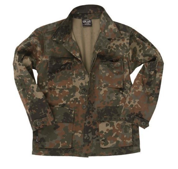 Mil-Tec BDU bluză pentru copii, Flecktarn