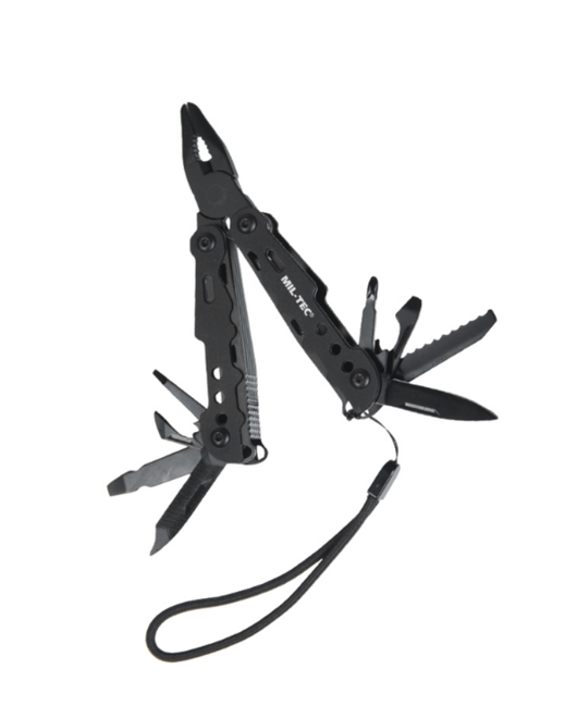 Mil-Tec multitool mic cu husă, negru