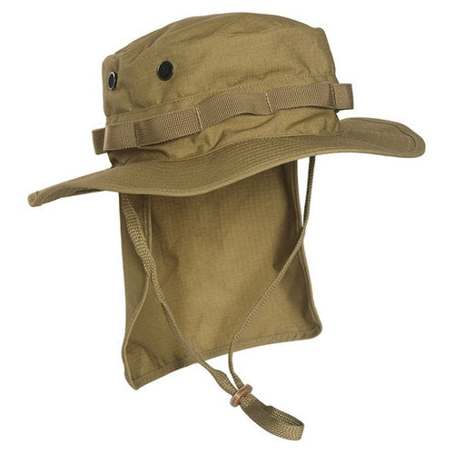 Mil-Tec Boonie pălărie Rip-Stop, Coyote