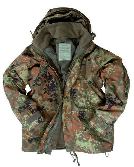 Mil-Tec geacă US cu insert FLEECE, flecktarn