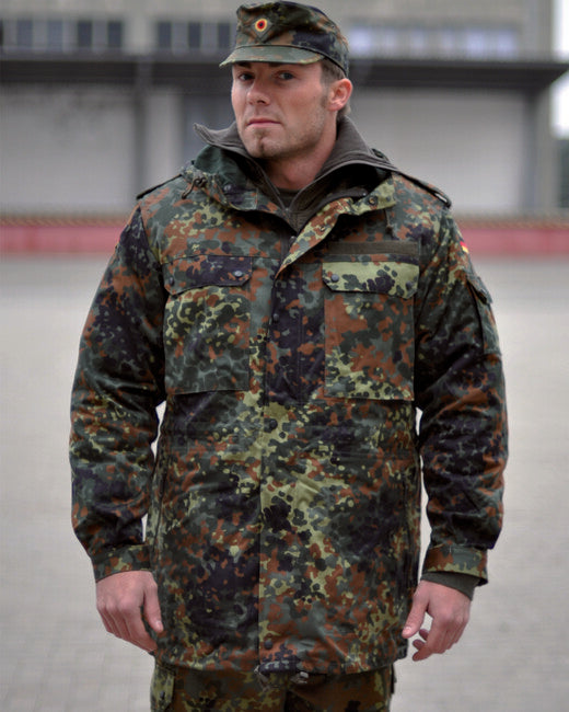 Mil-Tec BW geacă de teren parka Flecktarn