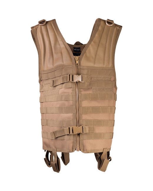 Mil-Tec Carrier vestă tactică sistem molle, coyote