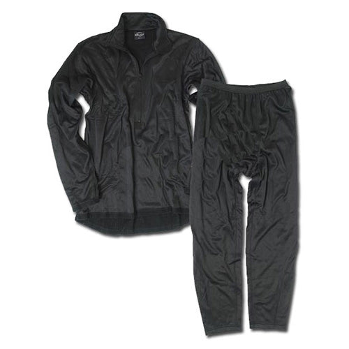 Mil-Tec GEN.III lenjerie intimă termică fleece, neagră