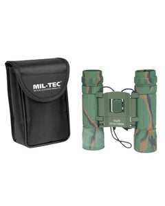 Mil-Tec Binoclu pliabil 10x25, woodland