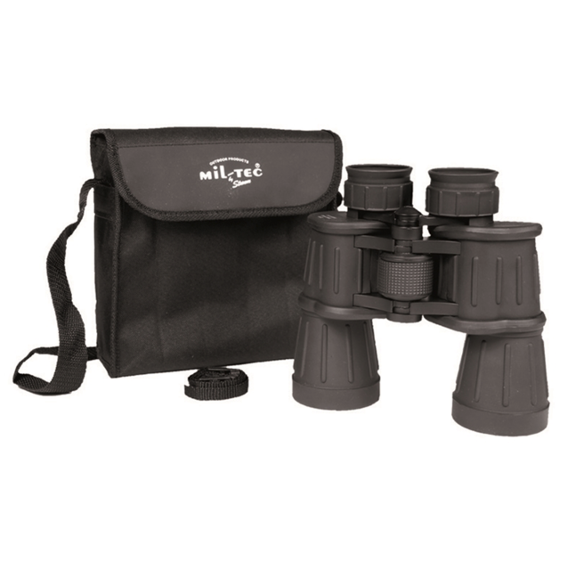 Mil-Tec Binoclu 7x50, negru