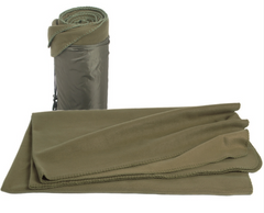 Mil-Tec Poly-Fleece pătură, 200x150 cm, olivă