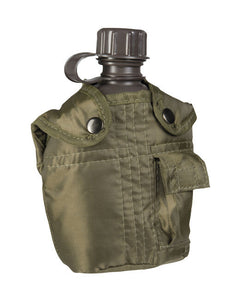 Mil-Tec ploscă US IMPORT 1l cu husă, oliv