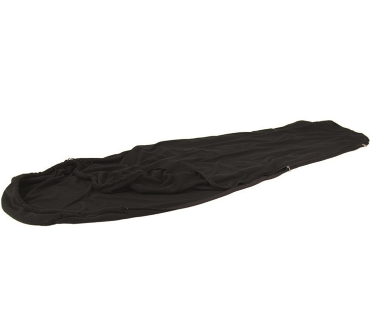 Mil-Tec inserție fleece pentru sac de dormit, neagră
