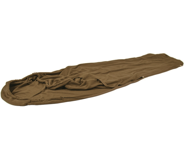Mil-Tec inserție fleece pentru sac de dormit, coyote