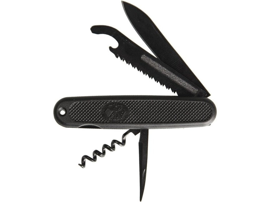 Mil-Tec German Army briceag, negru